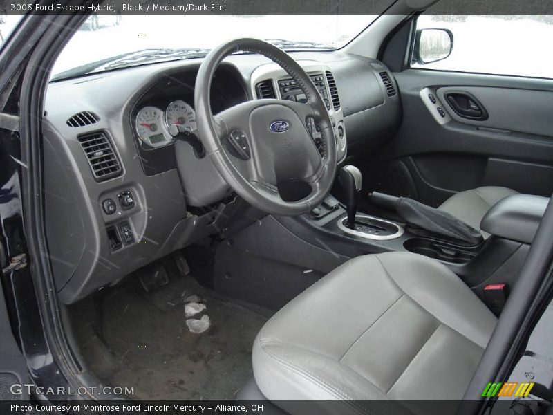 Black / Medium/Dark Flint 2006 Ford Escape Hybrid