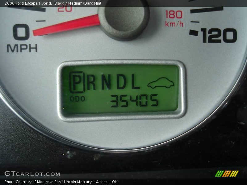 Black / Medium/Dark Flint 2006 Ford Escape Hybrid