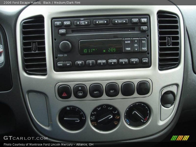 Black / Medium/Dark Flint 2006 Ford Escape Hybrid