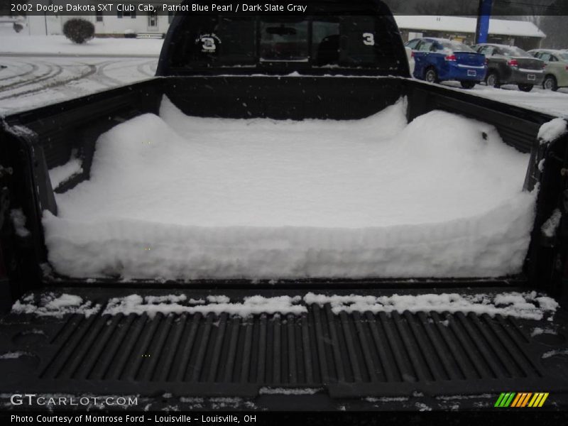 Patriot Blue Pearl / Dark Slate Gray 2002 Dodge Dakota SXT Club Cab
