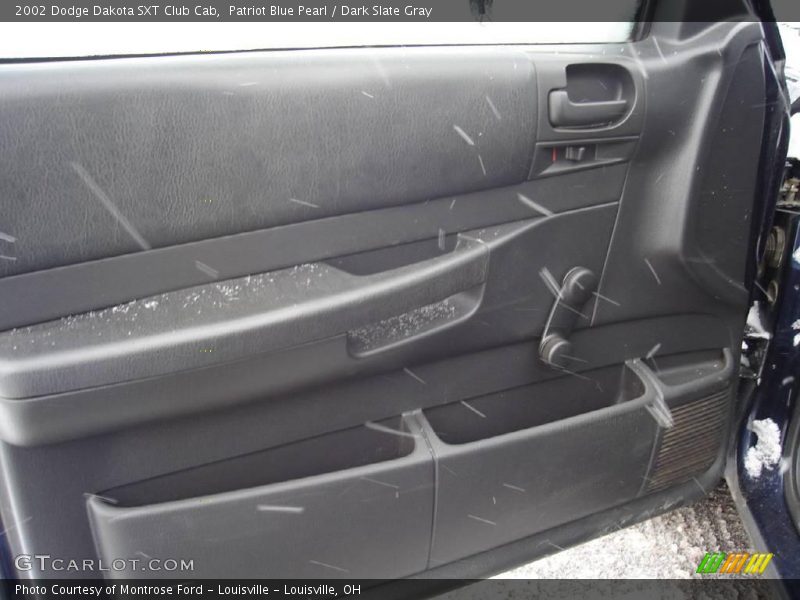Patriot Blue Pearl / Dark Slate Gray 2002 Dodge Dakota SXT Club Cab