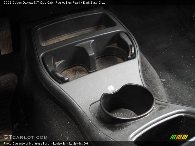 Patriot Blue Pearl / Dark Slate Gray 2002 Dodge Dakota SXT Club Cab