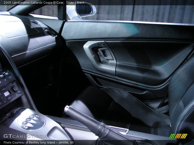 Silver / Black 2005 Lamborghini Gallardo Coupe E-Gear