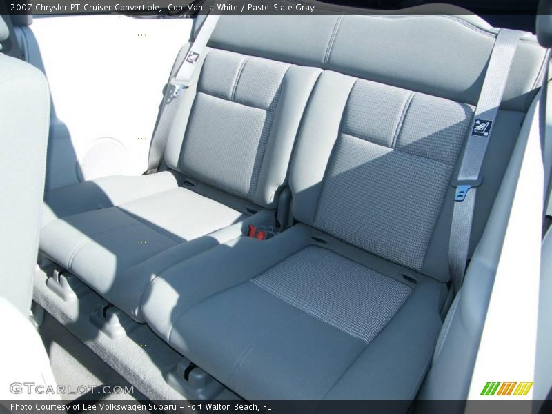 Cool Vanilla White / Pastel Slate Gray 2007 Chrysler PT Cruiser Convertible