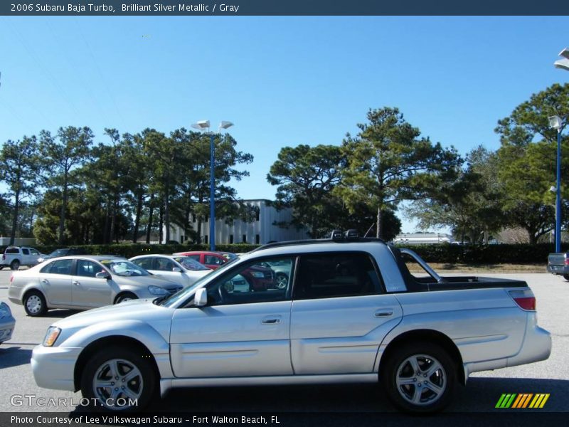 Brilliant Silver Metallic / Gray 2006 Subaru Baja Turbo