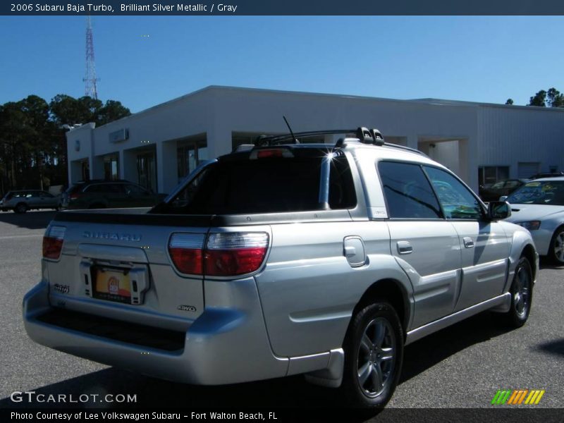 Brilliant Silver Metallic / Gray 2006 Subaru Baja Turbo