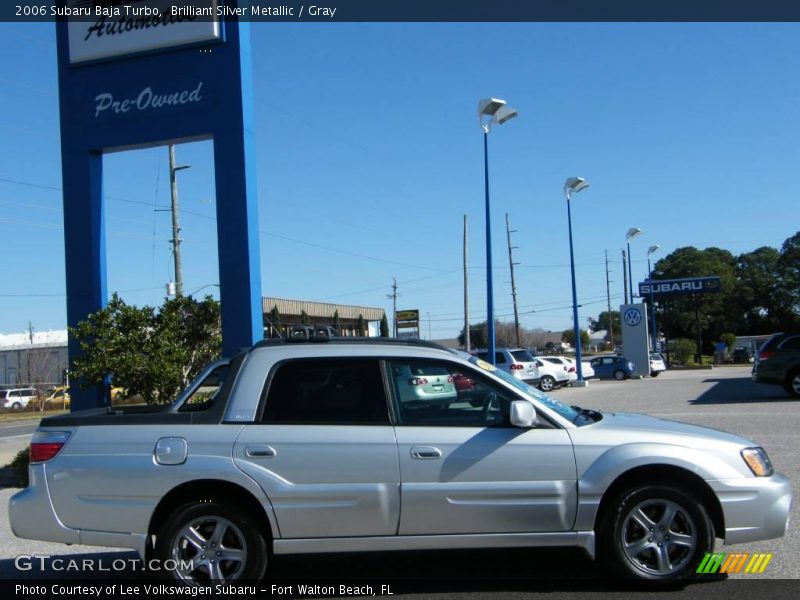 Brilliant Silver Metallic / Gray 2006 Subaru Baja Turbo