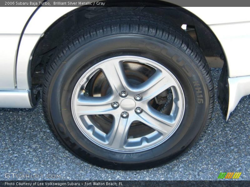 Brilliant Silver Metallic / Gray 2006 Subaru Baja Turbo