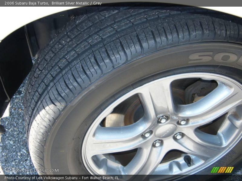 Brilliant Silver Metallic / Gray 2006 Subaru Baja Turbo