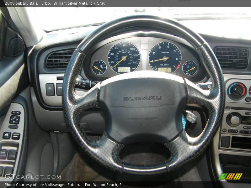 Brilliant Silver Metallic / Gray 2006 Subaru Baja Turbo