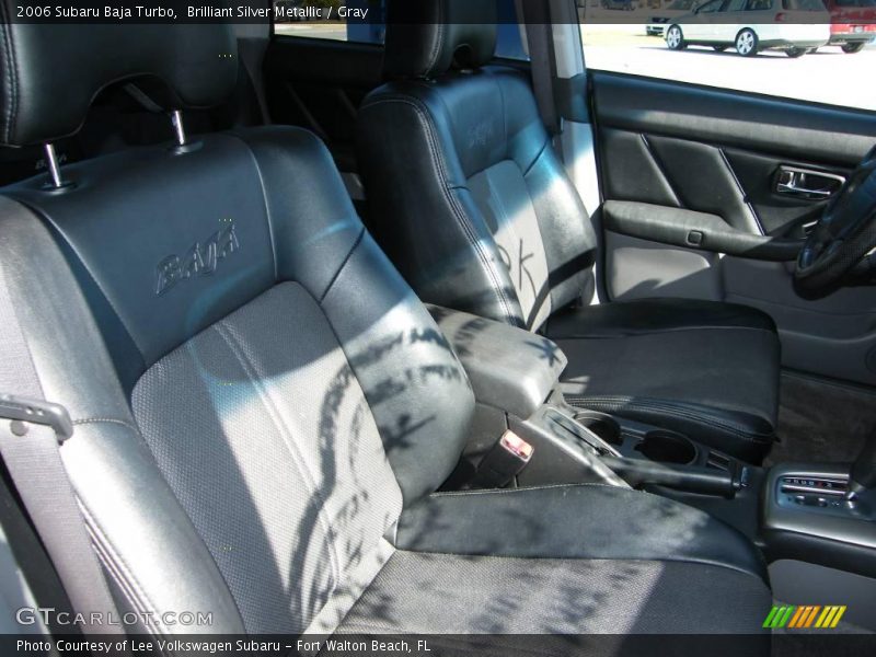 Brilliant Silver Metallic / Gray 2006 Subaru Baja Turbo