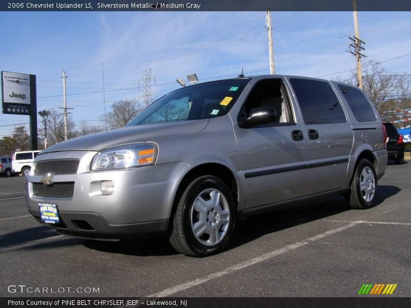 Silverstone Metallic / Medium Gray 2006 Chevrolet Uplander LS