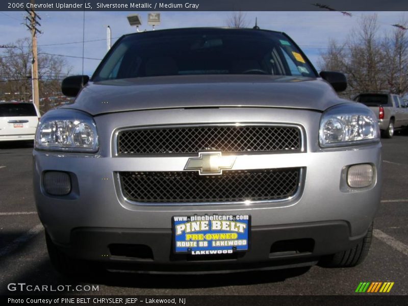 Silverstone Metallic / Medium Gray 2006 Chevrolet Uplander LS