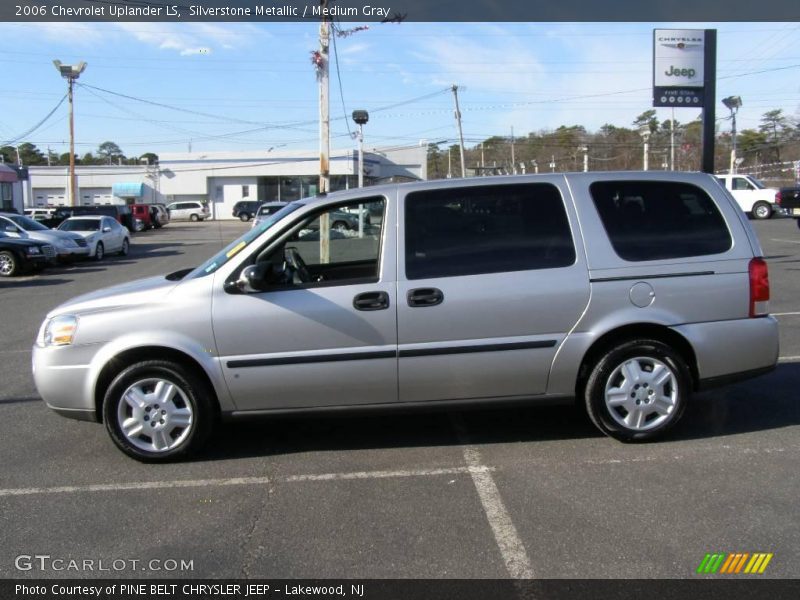Silverstone Metallic / Medium Gray 2006 Chevrolet Uplander LS