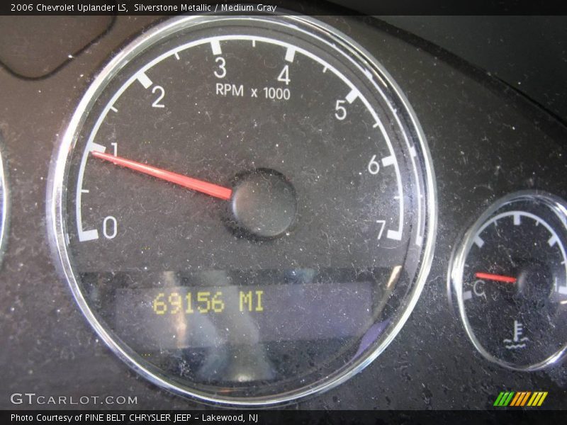 Silverstone Metallic / Medium Gray 2006 Chevrolet Uplander LS