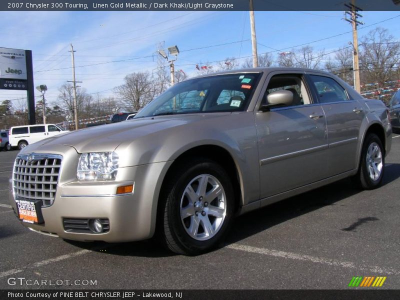 Linen Gold Metallic / Dark Khaki/Light Graystone 2007 Chrysler 300 Touring