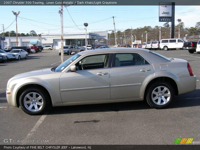 Linen Gold Metallic / Dark Khaki/Light Graystone 2007 Chrysler 300 Touring