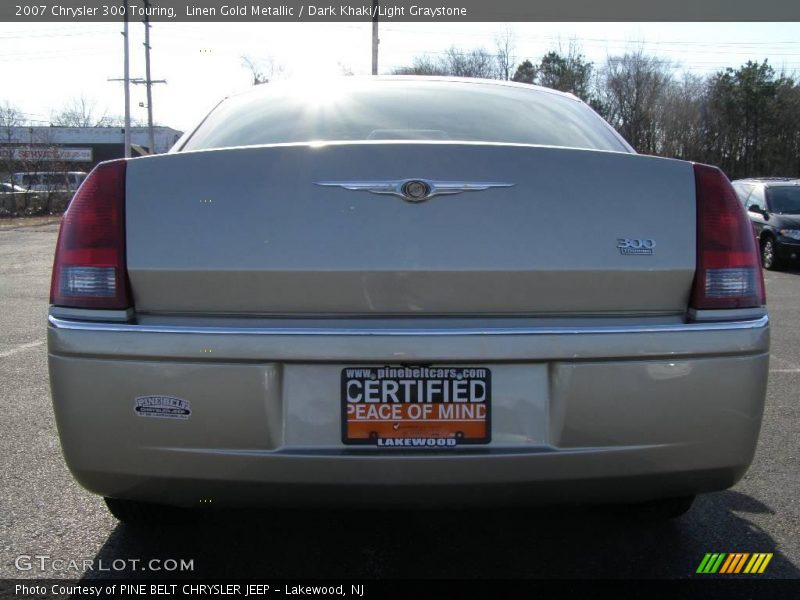 Linen Gold Metallic / Dark Khaki/Light Graystone 2007 Chrysler 300 Touring