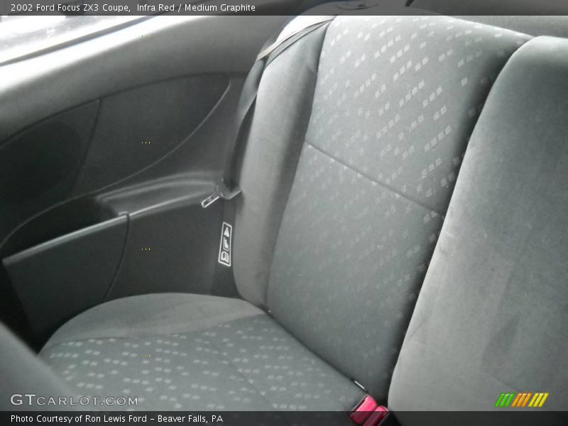 Infra Red / Medium Graphite 2002 Ford Focus ZX3 Coupe