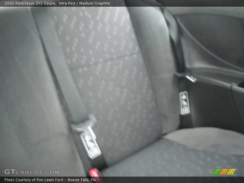 Infra Red / Medium Graphite 2002 Ford Focus ZX3 Coupe
