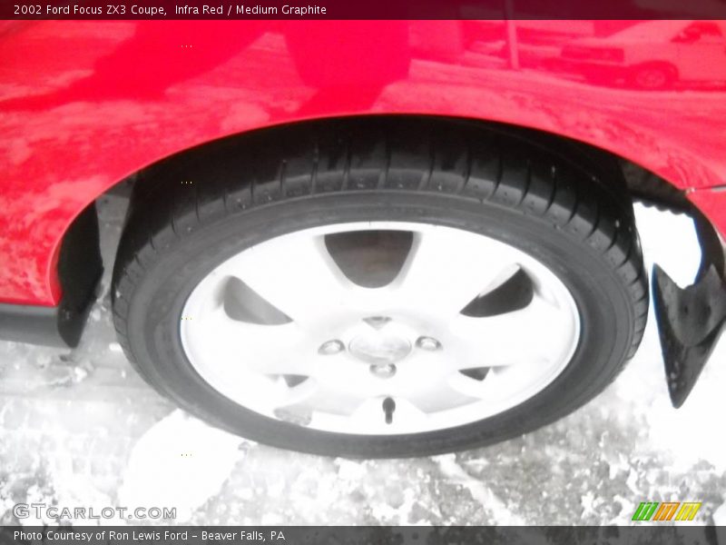 Infra Red / Medium Graphite 2002 Ford Focus ZX3 Coupe