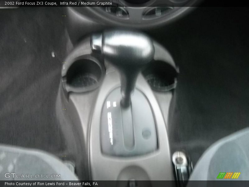 Infra Red / Medium Graphite 2002 Ford Focus ZX3 Coupe
