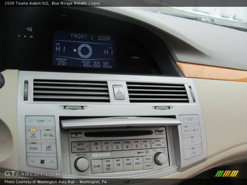 Blue Mirage Metallic / Ivory 2006 Toyota Avalon XLS