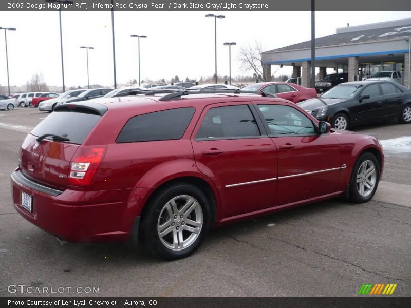 Inferno Red Crystal Pearl / Dark Slate Gray/Light Graystone 2005 Dodge Magnum R/T