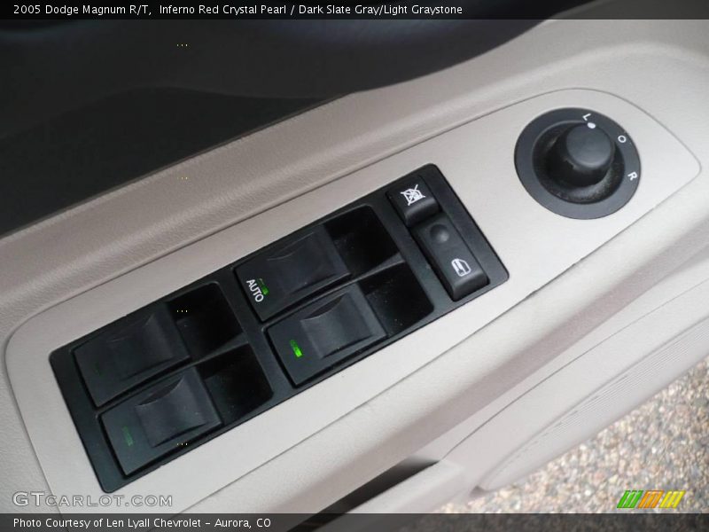 Inferno Red Crystal Pearl / Dark Slate Gray/Light Graystone 2005 Dodge Magnum R/T