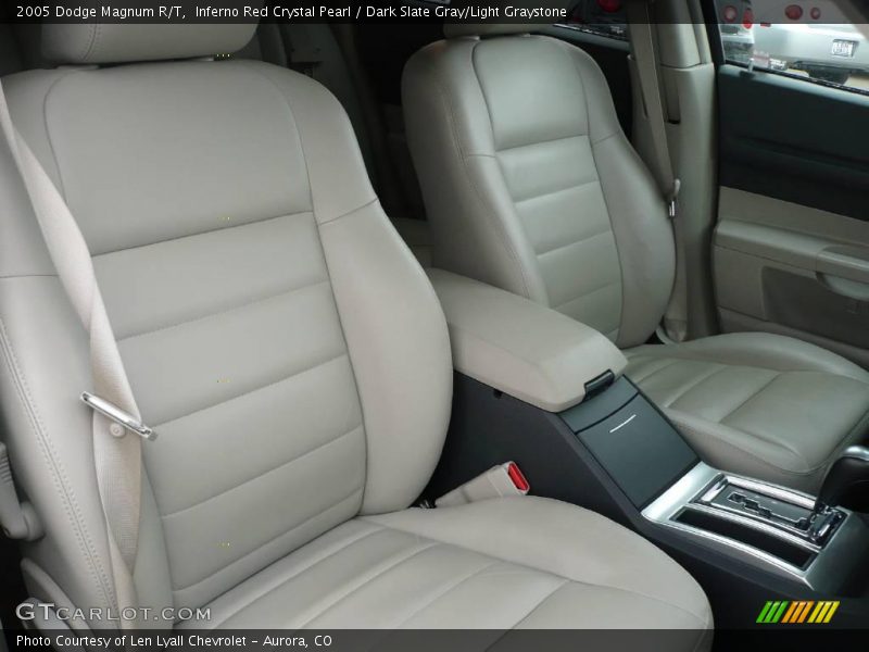 Inferno Red Crystal Pearl / Dark Slate Gray/Light Graystone 2005 Dodge Magnum R/T