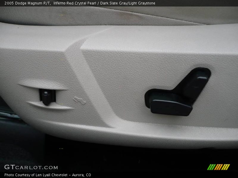 Inferno Red Crystal Pearl / Dark Slate Gray/Light Graystone 2005 Dodge Magnum R/T