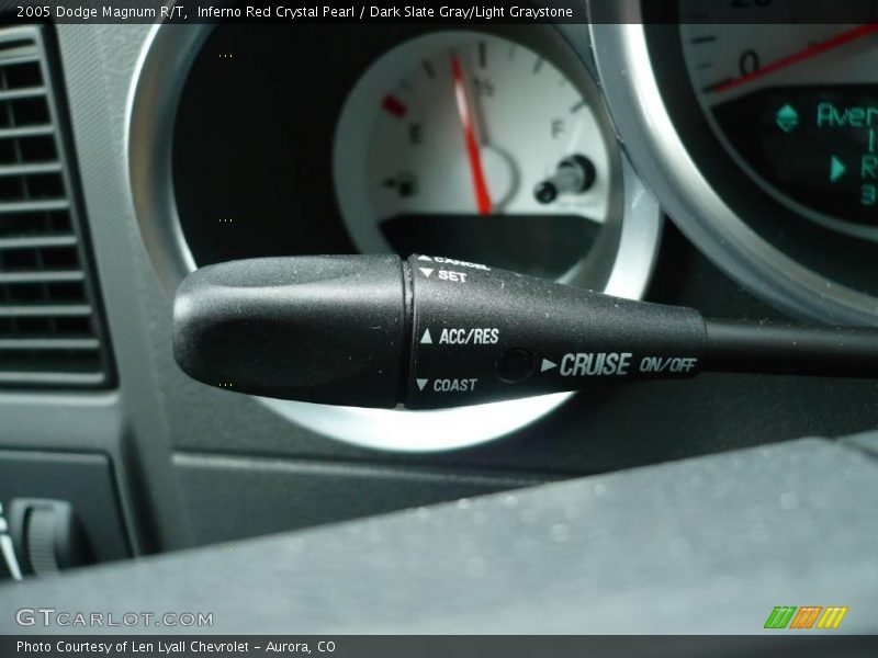 Inferno Red Crystal Pearl / Dark Slate Gray/Light Graystone 2005 Dodge Magnum R/T