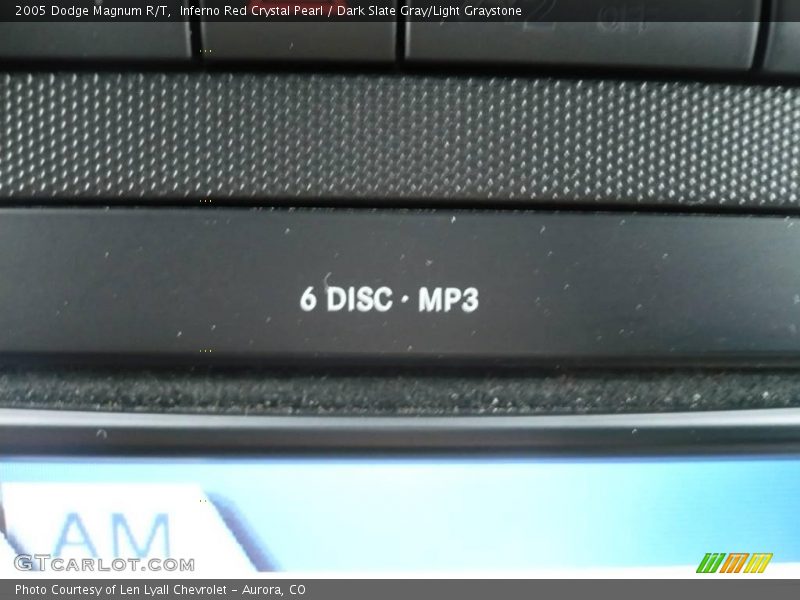 Inferno Red Crystal Pearl / Dark Slate Gray/Light Graystone 2005 Dodge Magnum R/T