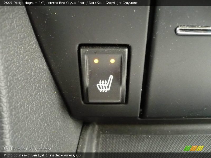 Inferno Red Crystal Pearl / Dark Slate Gray/Light Graystone 2005 Dodge Magnum R/T