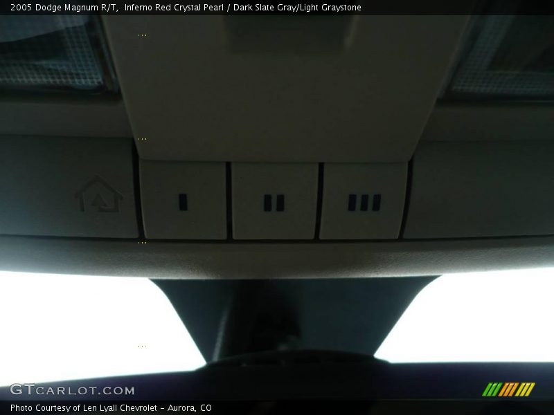 Inferno Red Crystal Pearl / Dark Slate Gray/Light Graystone 2005 Dodge Magnum R/T
