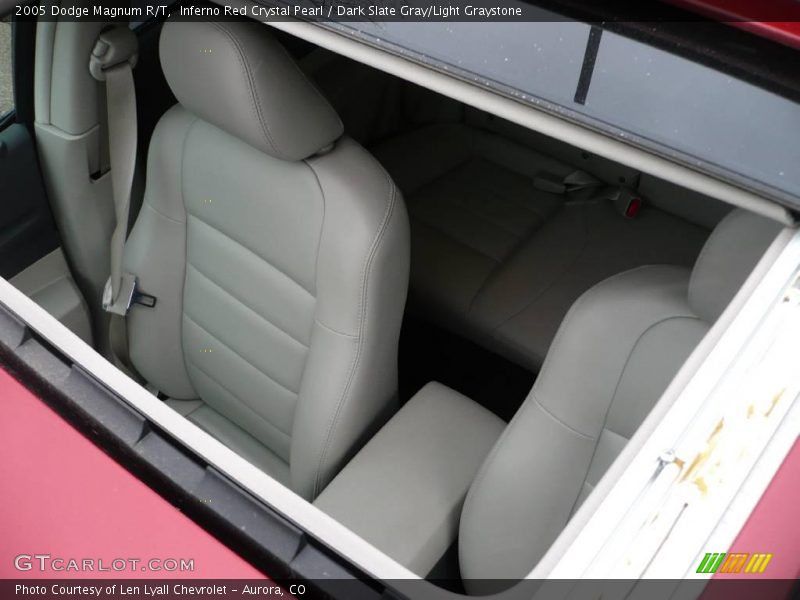 Inferno Red Crystal Pearl / Dark Slate Gray/Light Graystone 2005 Dodge Magnum R/T