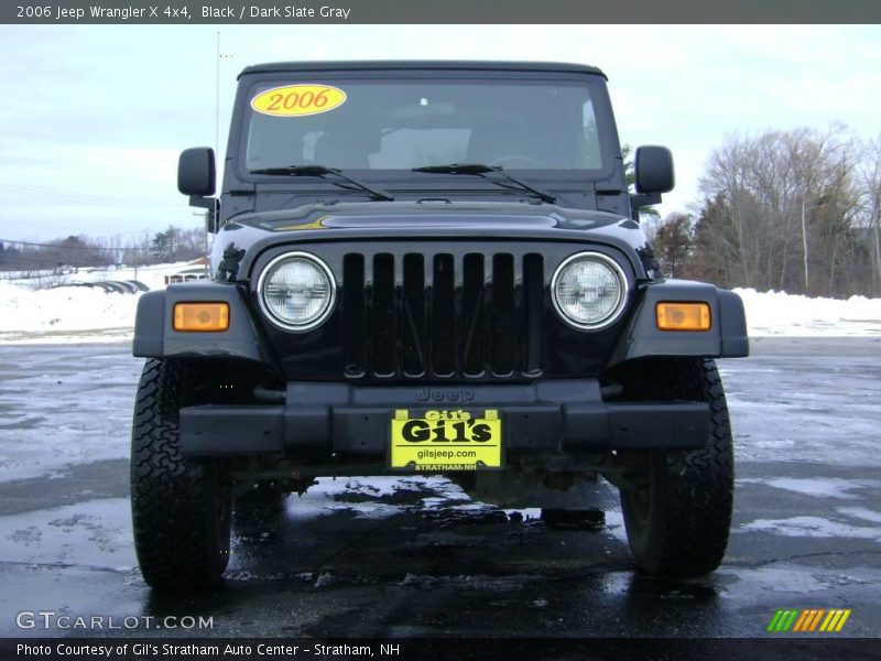 Black / Dark Slate Gray 2006 Jeep Wrangler X 4x4