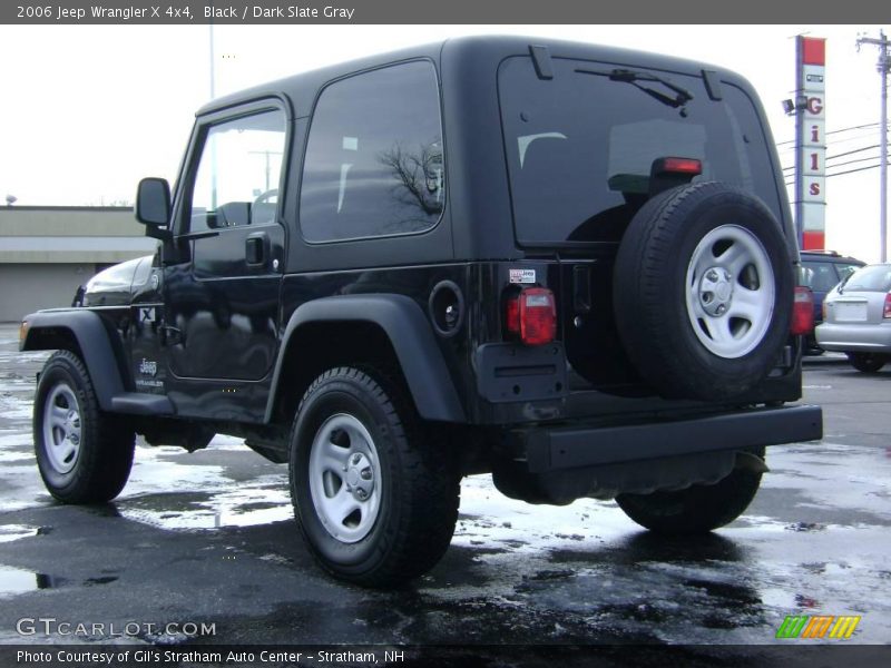 Black / Dark Slate Gray 2006 Jeep Wrangler X 4x4