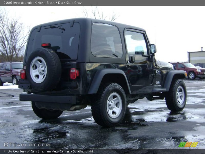 Black / Dark Slate Gray 2006 Jeep Wrangler X 4x4