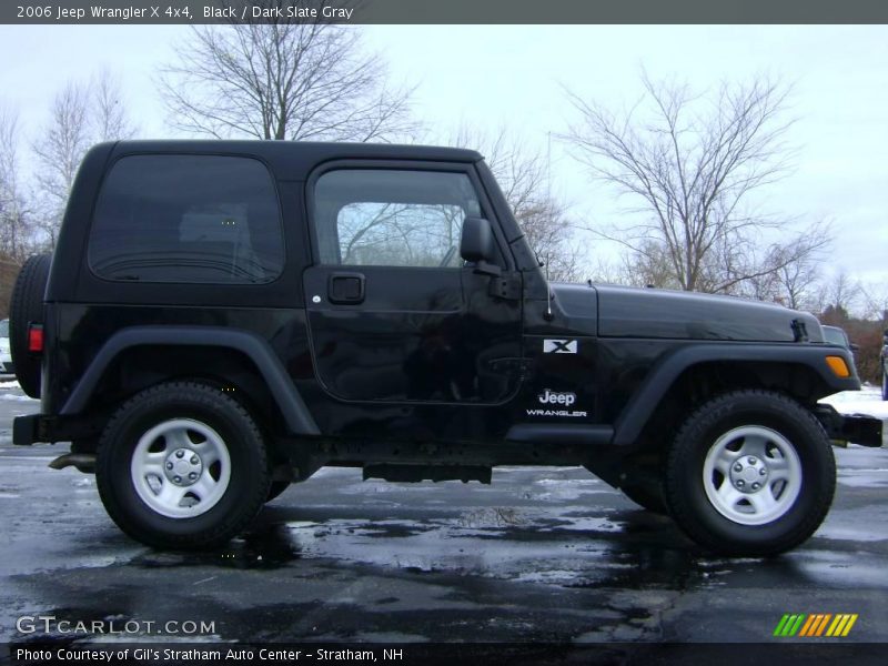 Black / Dark Slate Gray 2006 Jeep Wrangler X 4x4