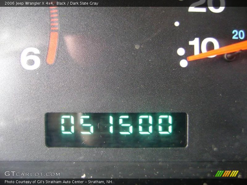 Black / Dark Slate Gray 2006 Jeep Wrangler X 4x4