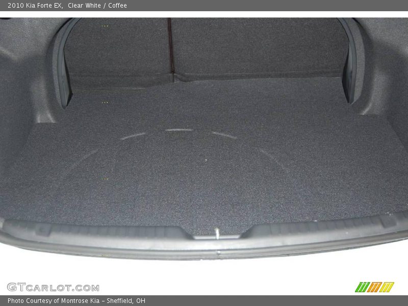 Clear White / Coffee 2010 Kia Forte EX