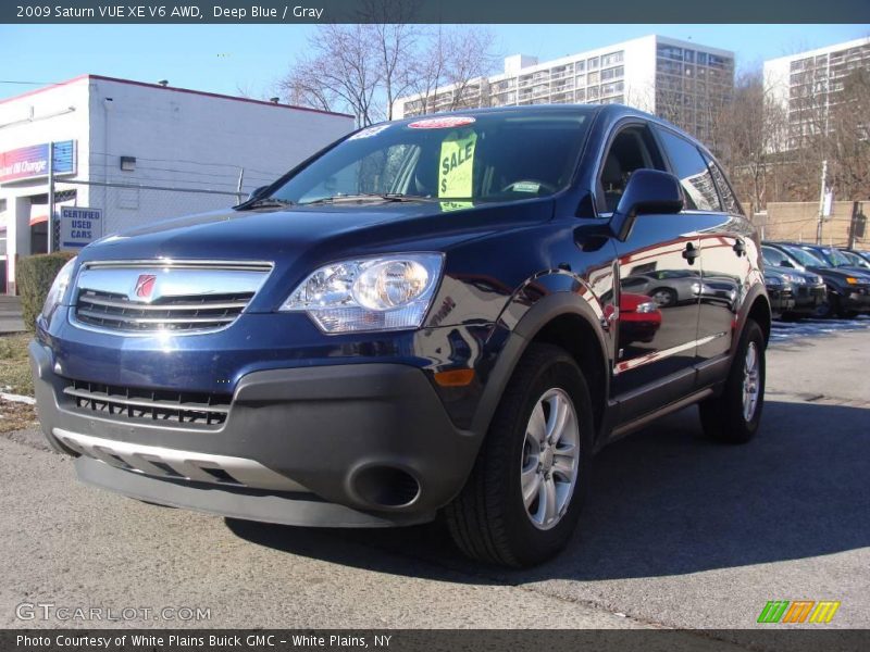 Deep Blue / Gray 2009 Saturn VUE XE V6 AWD