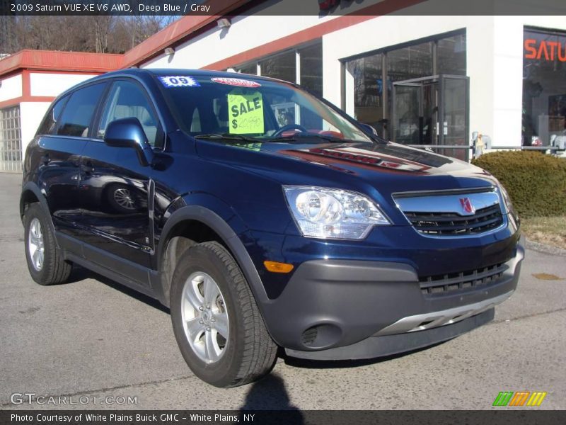 Deep Blue / Gray 2009 Saturn VUE XE V6 AWD