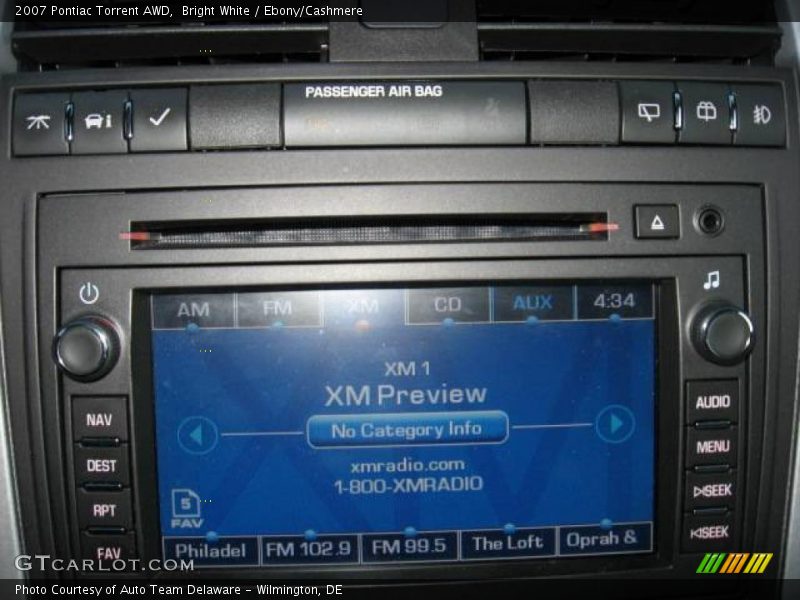 Bright White / Ebony/Cashmere 2007 Pontiac Torrent AWD