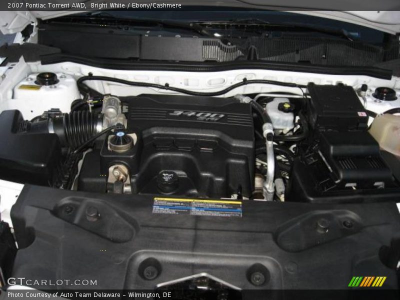 Bright White / Ebony/Cashmere 2007 Pontiac Torrent AWD