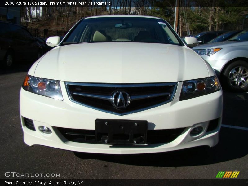 Premium White Pearl / Parchment 2006 Acura TSX Sedan