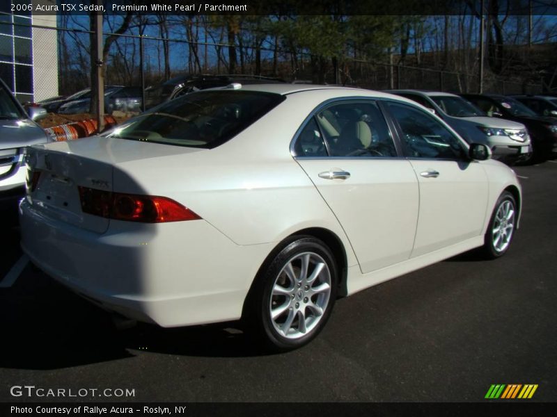 Premium White Pearl / Parchment 2006 Acura TSX Sedan