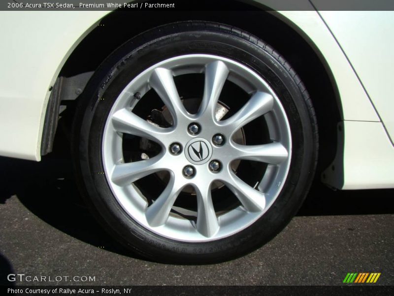 Premium White Pearl / Parchment 2006 Acura TSX Sedan