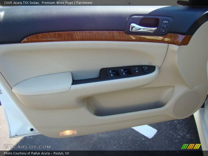 Premium White Pearl / Parchment 2006 Acura TSX Sedan